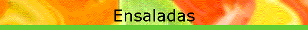Ensaladas